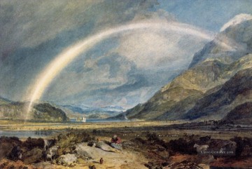  Berge Galerie - Kilchern Schloss mit dem Cruchan Ben Berge Schottland Noon Landschaft Turner